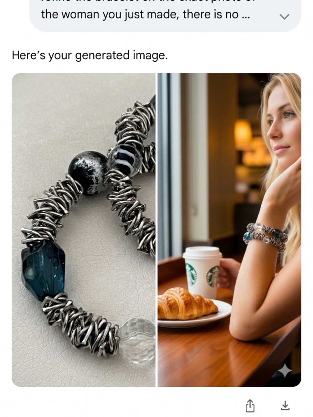 Artisinal Wire Steampunk Wrapped Glass Faceted Teal Beaded Stacking Bracelets